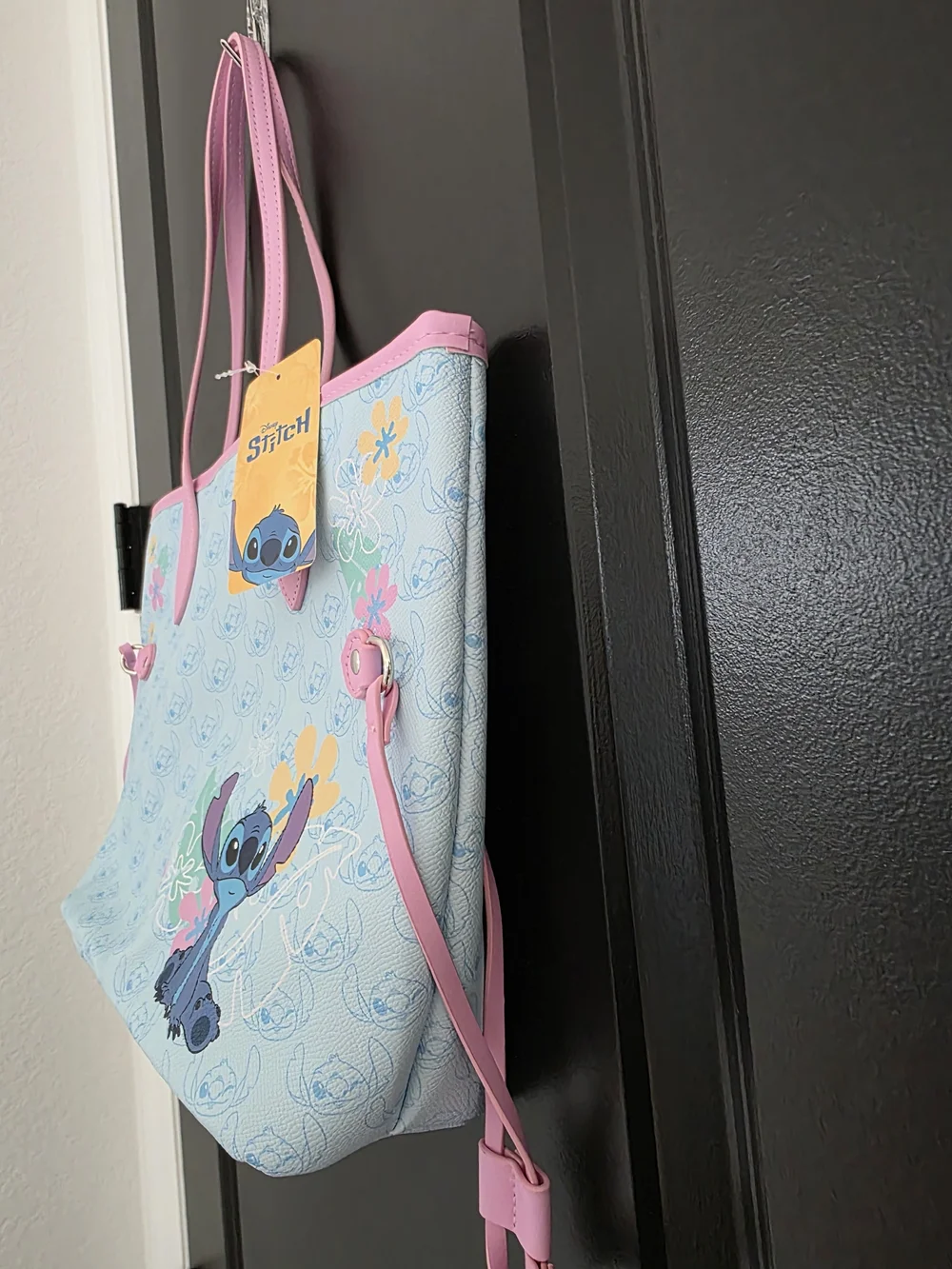 NWT Disney Stitch Blue Tote Bag - Picture 2 of 4